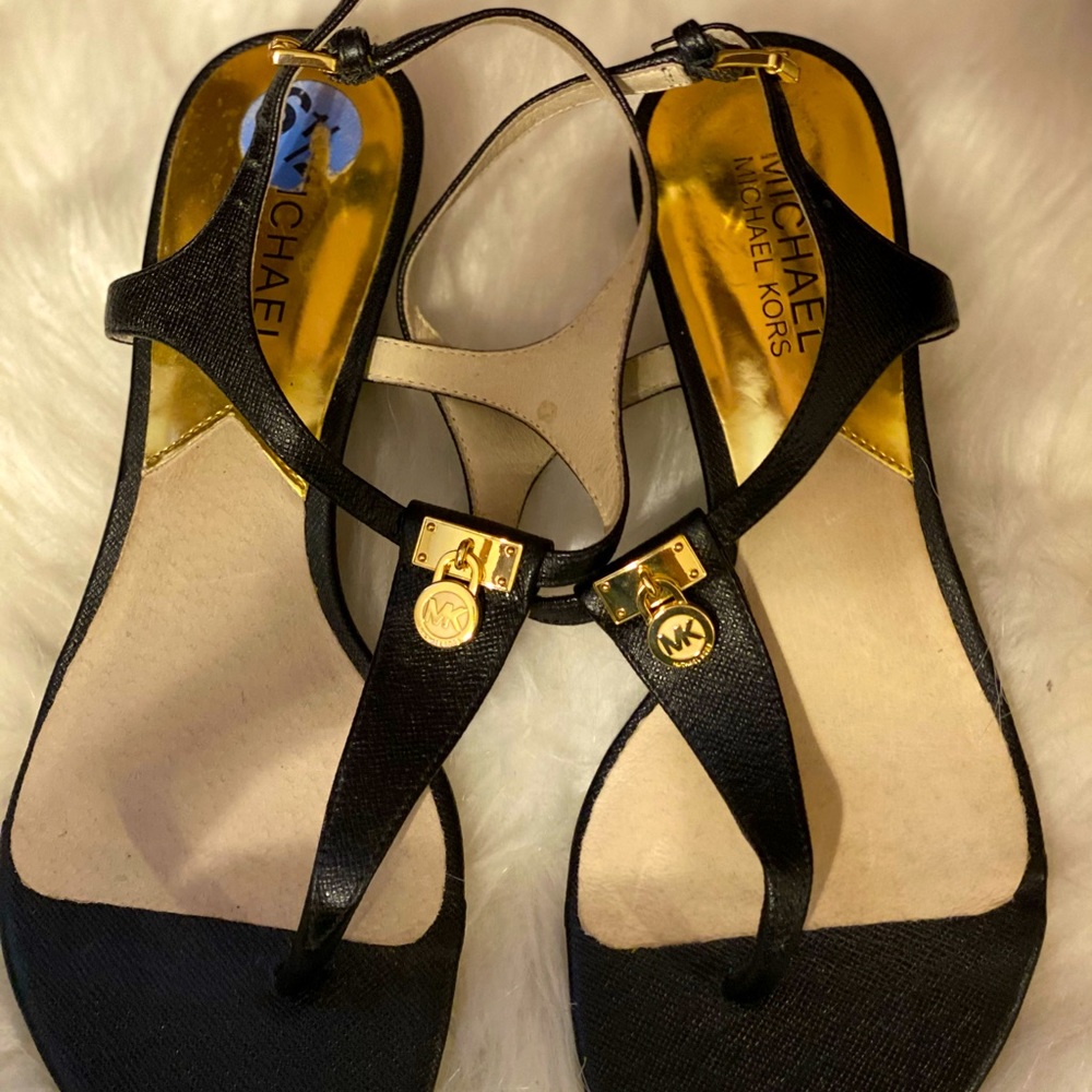 Michael Kors black sandal